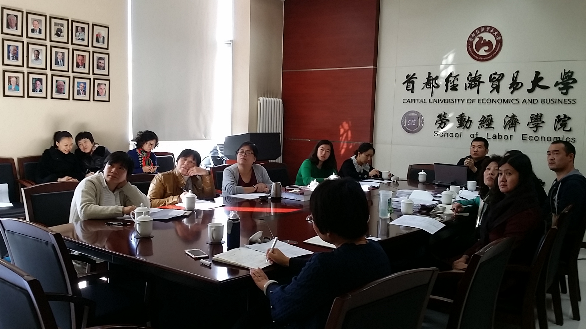 熊骞科长讲解排课相关事宜